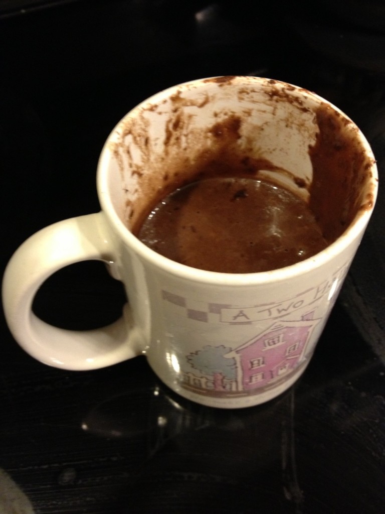 5 minute chocolate cake